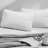 Capa de Aislamiento Protectora para Núcleo de Almohada Funda de Almohada de Algodón Lavado Cubierta Protectora para Núcleo de Almohada para el Hogar para Hombres a Prueba de Cabeza y a Prueba de Sudor de Aceite para Prevenir la Suciedad