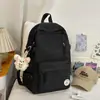 Mochila Estilo Universitario para Niñas, Nueva Mochila Escolar Color Caramelo Estilo Coreano Ins de Alta Apariencia, Mochila Ligera para Estudiantes de Secundaria y Preparatoria