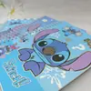 Cuaderno Nuevo Punto Transfronterizo, Cuaderno de Papelería Stitch, Cuaderno de Espiral de Hojas Sueltas, Regalo de Papelería de Comercio Exterior