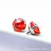 Pendientes de Rueda de la Fortuna con Garras Redondas de Aleación de Titanio F-136, Pendientes de Labio con Rosca Interna de Titanio G23, Joyería para Piercing