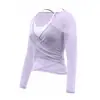 Conjunto de Yoga para Mujer para Tensar el Abdomen y Levantar las Caderas, Sensación de Segunda Piel, Sin Costuras, Secado Rápido, Transpirable, Conjunto de Dos Piezas para Mujer para Gimnasio, Levantamiento de Pesas, Pilates, Otoño