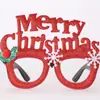 Suprimentos de Natal Óculos Festa de Natal Infantil Adereços para Fotos Armação de Óculos Papai Noel Fantasia Presentes