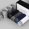 Calzoncillos Bóxer de Moda para Hombre Transpirables de Algodón Puro Modal Cortos de Cuatro Esquinas Delgados para Hombre Caja de Regalo