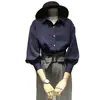 Fornecimento Pronto de Tecido Listrado Tr, Tecido de Terno de Alto Padrão Escovado para Primavera e Outono, Tecido para Camisa Tingido em Fio