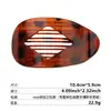 Nuevo Pinza para Cabello de Amazon Rombo Clip Plano Ovalado Pinza de Pato Pintada sin Costuras Pinza para el Cabello en la Parte Posterior de la Cabeza