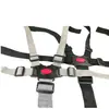 Accesorios para cinturón de seguridad de carriola infantil silla de comedor para niños cinturón de sujeción de cinco puntos silla para bebé restricción de tres puntos anticaída eléctrica