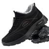 Zapatos de Algodón Transfronterizos Invierno Zapatos de Hombre para Hombres de Mediana Edad y Ancianos Zapatos de Tela de Pekín Zapatos Cálidos Gruesos con Forro Polar para Hombre Zapatos de Hombre para Ancianos