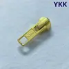 Zíper YKK Não. Zíper de metal com 5 dentes e cabeça de zíper automática quadrada para carcela de roupas e botas