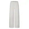Pantalones casuales de color liso para hombre, colección de otoño, sencillos y versátiles, estilo streetwear moderno, cintura elástica, corte holgado, pierna recta, pantalones largos