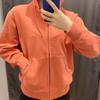 Shopping center mesmo primavera e outono homens e mulheres com zíper com capuz esportes cardigan casaco de manga comprida 465201/460324