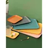 Bandeja Rectangular de Color Sólido Estilo Nórdico Juego de Tazas de Té para el Hogar Plástico Creativo Plato de Frutas para Comedor