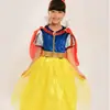 Vestido Navideño para Niña Cosplay Vestido de Blancanieves Vestido Largo Fiesta de Cumpleaños Uniforme Infantil Venta al por Mayor Graduación