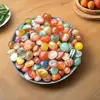 Venta al por mayor de piedra Yuhua, ágata y guijarros para paisajismo de acuarios, grava decorativa y piedras pequeñas de colores para macetas y cobertura del suelo