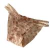 Estilo japonês fresco pequeno floral sexy malha cueca feminina doce renda com respirável puro algodão virilha cintura baixa cuecas