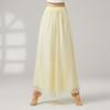 Pantalones de Pierna Ancha de Danza Clásica Atuendo de Presentación para Mujer, Pantalones Fluidos de Gasa, Ropa de Práctica de Danza Moderna, Pantalones de Danza para Mujer, Pantalones Anchos Sueltos