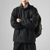 Coleção nova de primavera e outono transfronteiriça: jaqueta bomber retrô, de corte solto, casual e versátil, nova jaqueta patchwork estilo rua
