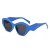 Nuevas gafas de sol de moda para mujer poligonales, preciosas gafas de sol retro de montura grande, gafas de sol transfronterizas, gafas de sol de moda para hombre