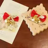 Serie Navideña: Cascabeles, Lazos, Accesorios para Decoración de Árbol de Navidad, Zapatos, Calcetines, Accesorios para la Cabeza, Materiales y Accesorios para Muñecos Decorativos