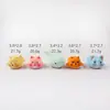 Decoração de Carro Criativa Fofa de Desenho Animado, Brinquedo Tendência Luminoso, Ornamento de Mesa de Resina 3D Fofo, Brinquedo Infantil Saco Surpresa