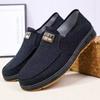 Fábrica al por mayor de zapatos de comercio exterior para hombres, zapatos de tela antiguos de Beijing, zapatos de trabajo para hombres de mediana edad, zapatos casuales para hombres, zapatos para caminar