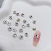 Cristal Flor de Ameixeira Fundo Pontiagudo Strass Joias Atacado Mini 6mm Super Brilhante Strass de Vidro Celebridade da Internet Nail Art Ponta do Dedo Acessórios de Strass