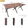 Fabricante Atacadista de Cadeira Kermit Cadeira Dobrável para Exterior Cadeira de Liga de Alumínio Portátil Mesa Dobrável para Piquenique Acampamento de Carro
