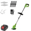 Cortacésped Recargable Sin Escobillas Batería de Litio Cortacésped Eléctrico de Mano para Césped Podar Jardín Cortacésped