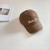 Gorra de béisbol infantil con bordado tridimensional y agujeros en los bordes pulidos American Four Seasons