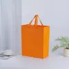 Atacado do Fabricante Sacola para Viagem Sacola de Papel Tote Sacola de Embalagem para Catering Sacola de Papel para Presente Logo Impresso Personalizado