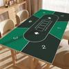 Mantel de Mesa de Póker de Texas Mantel de Mesa Alfombrilla de Mesa Silencioso Antideslizante Mantel de Mesa Alfombrilla de Mesa Sala de Ajedrez y Cartas Alfombrilla Rectangular Alfombrilla de Mesa de Mahjong