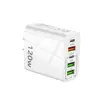 Cargador de 120W 3 USB + 2 PD 48W Cabezal de Carga Adaptador de 5V3A Cargador de Energía de 120 Vatios