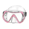 Máscaras de buceo libre personalizadas de fábrica, máscaras de snorkel de silicona, gafas de entrenamiento para natación y equipo de snorkel transfronterizo