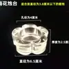 DIY Vela Artesanal Aromaterapia Vidro Vazio Vidro de Cera Castiçal Copo Doméstico Quarto Transparente Castiçal Copo de Vidro