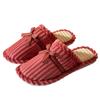 Pantuflas de algodón para mujer, cálidas, antideslizantes y resistentes al desgaste, para uso exterior, de felpa, para hombre, 2024