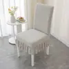 Nueva Funda Gruesa Universal para Silla de Mesa de Comedor, Funda para Taburete, Cojín para Silla, Funda Elástica Integrada para Asiento con Respaldo