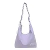 Bolso cruzado de hombro plisado con estampado de estrellas estilo coreano, nuevo, para mujer, gran capacidad, versátil, moderno, simple, ligero y a la moda.