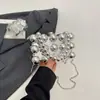 Bolsa Caixinha Tendência de Nicho 2026 Modelo Novo de Primavera Bolsa de Mão Bolsa de Ombro Acrílica Bolsa Transversal Casual com Corrente Bolsa Feminina