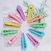 Pinza Ondulada para el Cabello en Forma de U de Color Caramelo de 6 cm, Pinza de Pico de Pato Brillante Sin Costuras para Manualidades para Mujeres, Pasador, Accesorio para el Cabello
