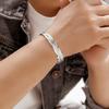 Pulsera de Plumas Étnico Simple Vintage Antiguo Abierto Moda Trendy Unisex Pulsera de Hojas Joyería para Mujer