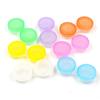 Caja Doble, Gran Cantidad, Precio Favorable, En Stock al por Mayor, Estuche Transparente para Lentes de Contacto, Estuche de Color Sólido para Lentes de Belleza 564 Transparente