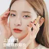 Pincel de Sombra de Ojos Sandyipin Mini Pincel de Maquillaje Portátil Individual Corazón de Niña Palo Plano para Sombras Herramienta de Belleza