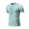 Logotipo da marca em estoque Ice Silk Roupas de secagem rápida Stretch Short-sleeved T-shirt dos homens Nova Primavera e Verão Respirável Casual Top