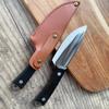 Cuchillo para Carne con Mango de Acero Inoxidable, Cuchillo Pequeño Mongol, Cuchillo para Cortar Carne, Cuchillo para Cordero, Cuchillo de Carnicero, Cuchillo para Cortar Huesos, Cuchillo Pequeño para Exteriores