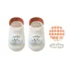 Calcetines de suelo para bebé, calcetines antideslizantes para niño pequeño, calcetines tobilleros cortos tipo mocasín, calcetines de suelo de malla y felpa, más de 100 piezas