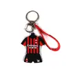 Juwen C Luo AC ibuguo milucaku Estrela Francesa Camisa Dupla Face Chaveiro de PVC Ventilador Pingente Presente