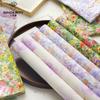 Pensamento de sete cores papel Sydney cor a óleo floral 38g papel de forro de base grossa papel esfregado à mão papel de embrulho de flores buquê