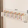 Estante de almacenamiento para raquetas de bádminton, colgador de pared para raquetas de tenis, estante de almacenamiento sin perforaciones, artefacto para guardar raquetas de bádminton y tenis.