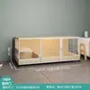 Jaula para Gatos de Cría Madera Maciza Combinación Multicapa Casa para Gatos Jaula de Alojamiento y Cría Gabinete para Gatos Espacio Grande Libre