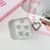 Nuevo Estuche Corazón de Epoxi Phantom para AirPods Pro 3, compatible con Apple 4ª generación, estuche suave con colgante de corazón