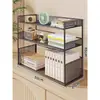 Prateleira de Armazenamento para Mesa, Estante de Mesa, Mesa de Dormitório, Organizador de Mesa de Escritório, Pequena Estante Multicamadas, Prateleira de Armazenamento em Camadas